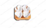 Porcelain chip and dip set