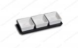 Porcelain chip and dip set