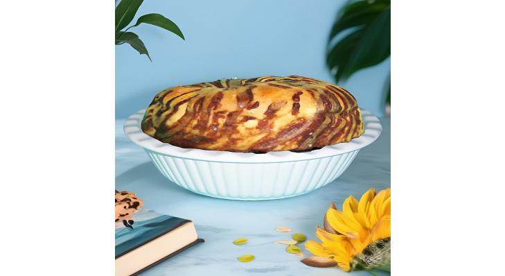 Round Ceramic Pie Dish